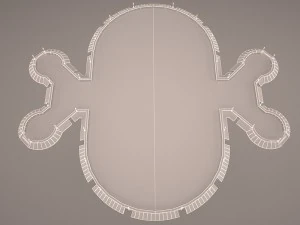 landing platform star wars 3D Model