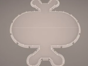 landing platform star wars 3D Model