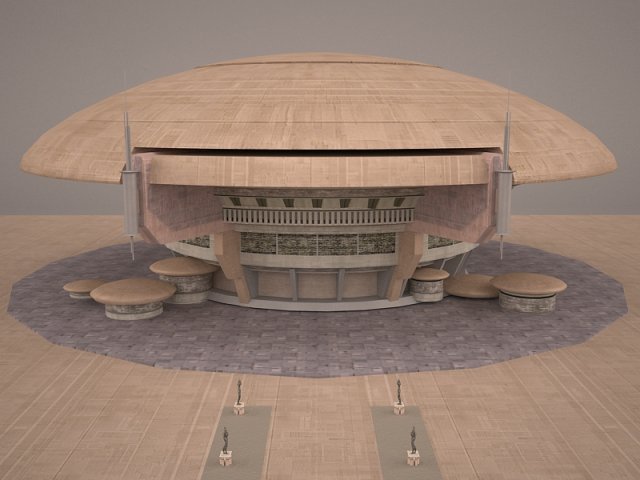 galactic senate star wars Model 3D .c4d .max .obj .3ds .fbx .stl .blend 