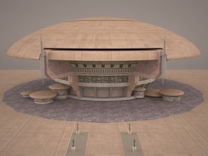 galactic senate star wars 3D Model