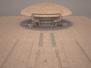 galactic senate star wars 3D Model