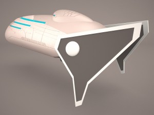 transport star wars 3D-Modell