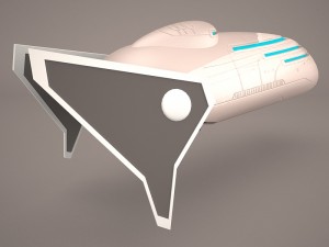 transport star wars 3D-Modell