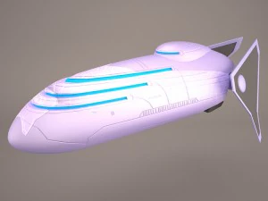 транспорт звездные войны 3D Модель