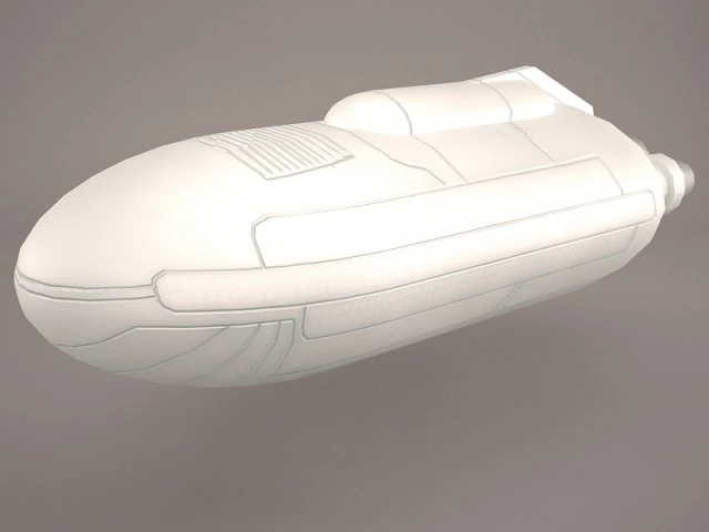 transport star wars 3D Model .c4d .max .obj .3ds .fbx .stl .blend 