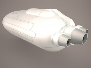 transport star wars 3D मॉडल