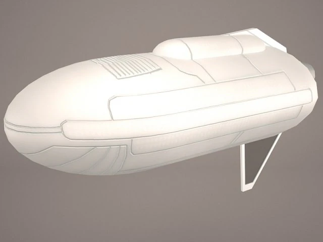 transport star wars 3D Model .c4d .max .obj .3ds .fbx .stl .blend 
