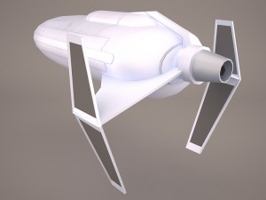 transport star wars Modelo 3D