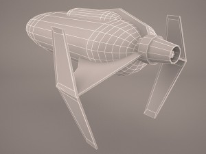 transport star wars Modelo 3D
