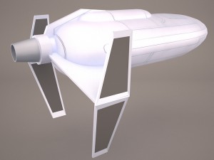 transport star wars Modelo 3D