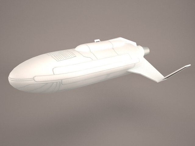 transport star wars 3D 모델 .c4d .max .obj .3ds .fbx .stl .blend 