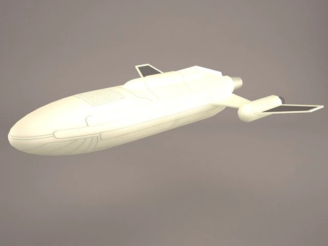 Transport Star Wars 3D Modell .c4d .max .obj .3ds .fbx .stl .blend 