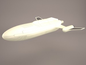 transport star wars 3D Model