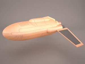 transport star wars 3D Model