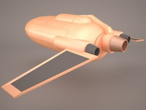 transport star wars 3D Модель