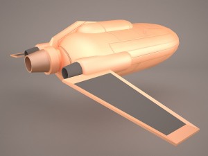 transport star wars 3D Модель