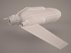transport star wars 3D Модель