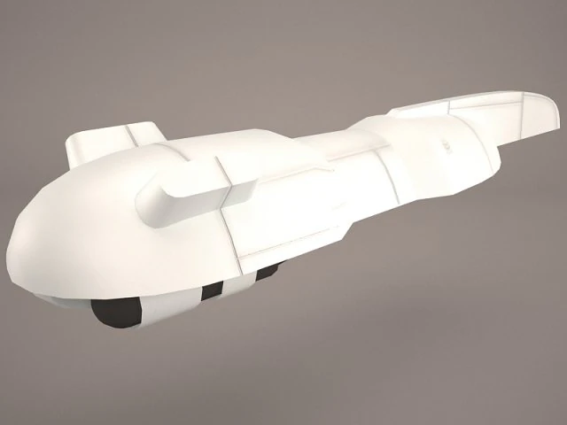 sky bus star wars 3D Model .c4d .max .obj .3ds .fbx .stl .blend