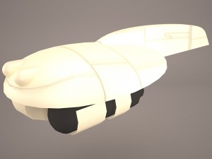 sky bus star wars Modelo 3D