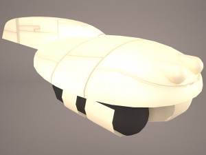 sky bus star wars 3D Model
