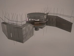 jedi council chamber star wars 3D Model