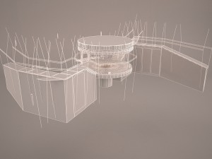 jedi council chamber star wars 3D Model