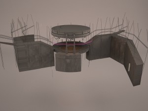 jedi council chamber star wars 3D Model
