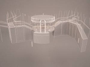 jedi council chamber star wars 3D Model