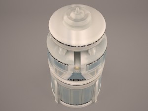jedi council chamber star wars Model 3D