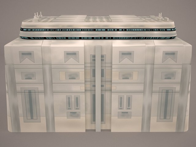 jedi council chamber star wars 3D Модель .c4d .max .obj .3ds .fbx .stl .blend 