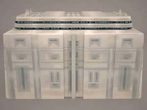 제다이 평의회실 스타워즈 3D 모델