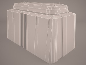 jedi council chamber star wars 3D Модель