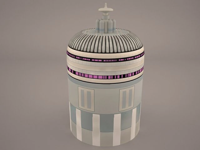 c&acirc;mara do conselho jedi guerra nas estrelas Modelo 3D .c4d .max .obj .3ds .fbx .stl .blend 