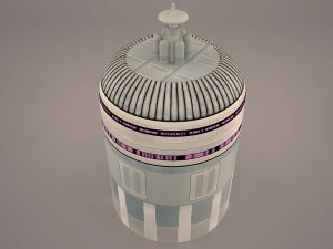 c&acirc;mara do conselho jedi guerra nas estrelas Modelo 3D