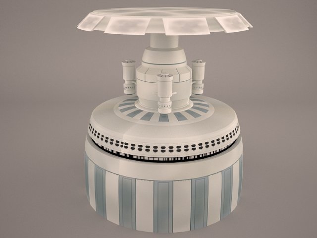 jedi council chamber star wars 3D Model .c4d .max .obj .3ds .fbx .stl .blend 