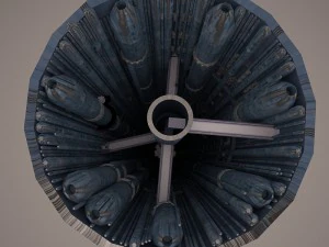 コルサント・スター・ウォーズ 3Dモデル