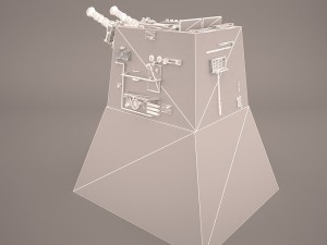 cannon star wars Modèle 3D