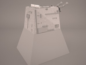 cannon star wars Modèle 3D