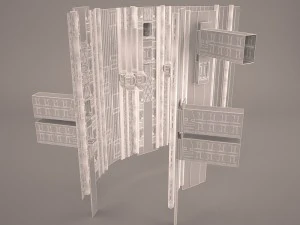 death star destroyed star wars 3D Model