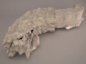 Злая пещера, Звездные войны 3D Модель