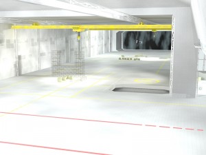 hangar corridor star wars 3D Model