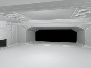 hangar corridor star wars 3D 模型