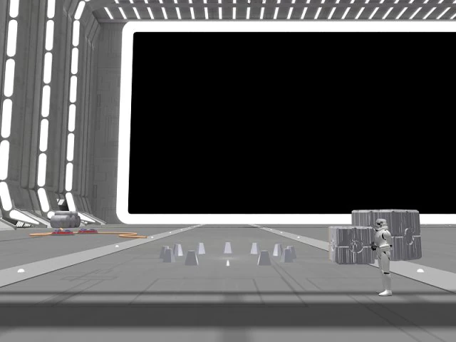 isd hangar corridor star wars 3D Model .c4d .max .obj .3ds .fbx .stl .blend 