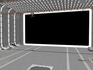 isd hangar corridor star wars 3Dモデル