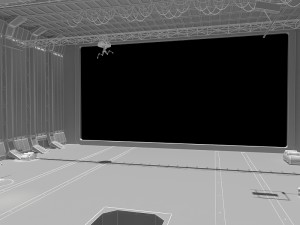 isd hangar corridor star wars 3Dモデル