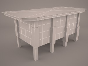 landing platform star wars 3D Model