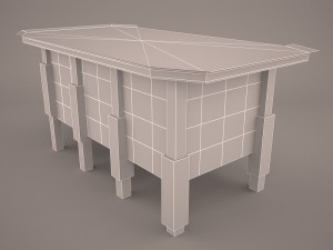landing platform star wars 3D Model