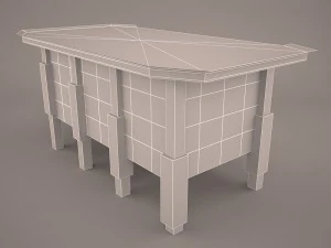 landing platform star wars 3D Model