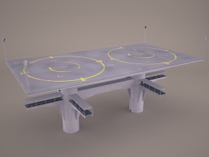 landing platform star wars 3D Model