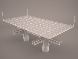 landing platform star wars 3D Модель